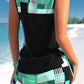 Sportief tweedelig strandbadpak voor dames