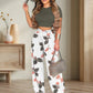 Dames Tweedelig Set met Aansluitend Korte Mouw T-Shirt & Losse Broek 🌿 Aansluitende Top & Relaxte Broek – Comfortabel Genoeg voor Thuis, Stijlvol Genoeg voor Buiten ✨