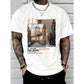 🏙️ TIJDELIJKE AANBIEDING: 52% KORTING! ✨ Urban Graphic T-shirt – New York City, zacht, relaxte pasvorm ✨