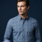 👔🎯 50% KORTING! Herenoverhemd met ruitjesmotief, moderne pasvorm – Casual, stijlvol en veelzijdig te combineren ✨