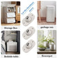 🎁🔥Zware opbergdozen en kasten verplaatsen zonder tillen – Zelfklevende 360° Universele Wielen | ABS + 304 RVS | Set van 8 Stuks 📦⚙️