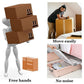 🎁🔥Zware opbergdozen en kasten verplaatsen zonder tillen – Zelfklevende 360° Universele Wielen | ABS + 304 RVS | Set van 8 Stuks 📦⚙️