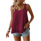 ⏰ 50% KORTING – Slechts tijdelijk✨Elegante tanktop met kanten bandjes en stippen