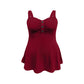 Mouwloze top met knoopdetail