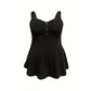 Mouwloze top met knoopdetail