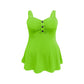 Mouwloze top met knoopdetail