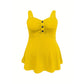 Mouwloze top met knoopdetail