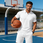 🔥50% KORTING zolang de voorraad strekt!🎉 Heren Zomer 2-Delig Set Poloshirt en Shorts