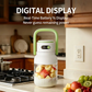 ❄️Zomerfresh 50% Korting! 🥝Draagbare USB Blender – 1000ml Smoothie & Shake Mixer met Digitaal Display