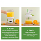 ❄️Zomerfresh 50% Korting! 🥝Draagbare USB Blender – 1000ml Smoothie & Shake Mixer met Digitaal Display