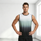 Heren tanktop met kleurverloop – sneldrogend, 3D-pasvorm en ademend