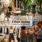 Dames spijkershorts met luipaardprint