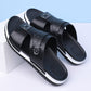 📢📢61% OFF !! ⏰Men's Faux Leather Slip-On Sandals