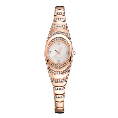 Dames Horloge met Strass Armband