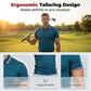 Sportshirt met korte mouwen voor heren – Athletic fit, ademend & elastisch activewear T-shirt