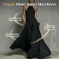👗 LIMITED-TIME 50% OFF! ✨ Women's Halter Maxi Dress – Sleeveless, Pockets, Flowy Elegance 🌸