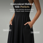 👗 LIMITED-TIME 50% OFF! ✨ Women's Halter Maxi Dress – Sleeveless, Pockets, Flowy Elegance 🌸