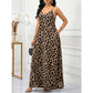🐆 50% OFF NOW! 🌿 Leopard Print Maxi Dress – V-Neck, Pockets & Flowy Summer Chic – Fierce, Feminine & Effortless ✨