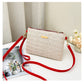 ⏳Tijdelijk 50% korting⏰ Dames geweven stro schoudertas en clutch👜