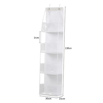 🚪Geen kast maar wel schoenen, tassen en spullen die overal liggen – Over-Deur Organizer | 4 of 6 Lagen | 4 Kleuren 🚪📦