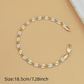 Unisex Tri-Color Link Bracelet