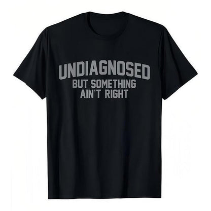 Grappig T-shirt met grappige sloganprint
