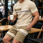 Heren 2-delige set met T-shirt en short