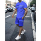 Heren 2-delige set met T-shirt en short