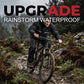 Waterdicht regenpak met reflecterende strips