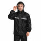 Waterdicht regenpak met reflecterende strips