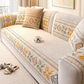 Antislip bohemien chenille bankkussenhoes
