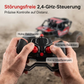 Op afstand bestuurbare offroad auto
