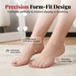 Instant Pedicure Doorzichtige Kousen met Kunstteennagels