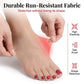 Instant Pedicure Doorzichtige Kousen met Kunstteennagels