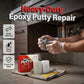 🔥 Heavy-Duty Epoxy Reparatiekit | 1:1 Mengverhouding | Hardt Onder Water Uit | Boorbaar/Schuurbaar/Overschilderbaar | Hard Als Staal | Wit/Zwart 200g