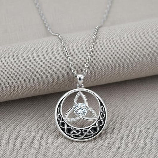 Vintage Keltische Knoop Ketting voor Dames