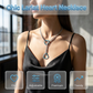 Moderne Lariat Hartvormige Hanger Ketting