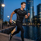 Heren Sneldrogend Compressieshirt & Broekset