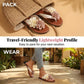Dames Bloemen Platte Sandalen Casual Strand Teenslippers