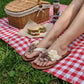 Dames Bloemen Platte Sandalen Casual Strand Teenslippers
