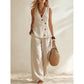 Dames Elegante Vest & Broek 2-Delig Set