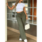 Dames Hoge Taille Rechte Pijp Broek