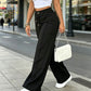 Dames Hoge Taille Rechte Pijp Broek