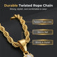 Koper Ingelegde Zirkoon Kruis Charme Hanger