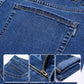 Heren Elastische Hoge Taille Rechte Pijp Jeans