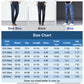 Heren Elastische Hoge Taille Rechte Pijp Jeans