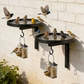 📢📢50% KORTING!!!⏰Wandgemonteerd Metalen Vogelbad – Antiek Bronzen Afwerking 🐦🛁🧱🏡