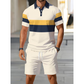 Geruite Polo Set Voor Heren | Sportieve Slim Fit
