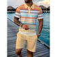 Geruite Polo Set Voor Heren | Sportieve Slim Fit