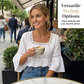Elegante Vierkante Hals Zomerblouse